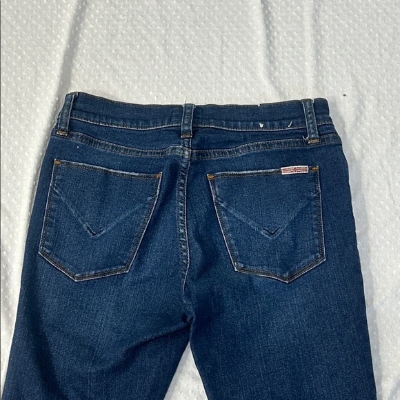 HUDSON Natalie Mid Rise Ankle Super Skinny Jeans Size 26 Dark Wash - Picture 7 of 12